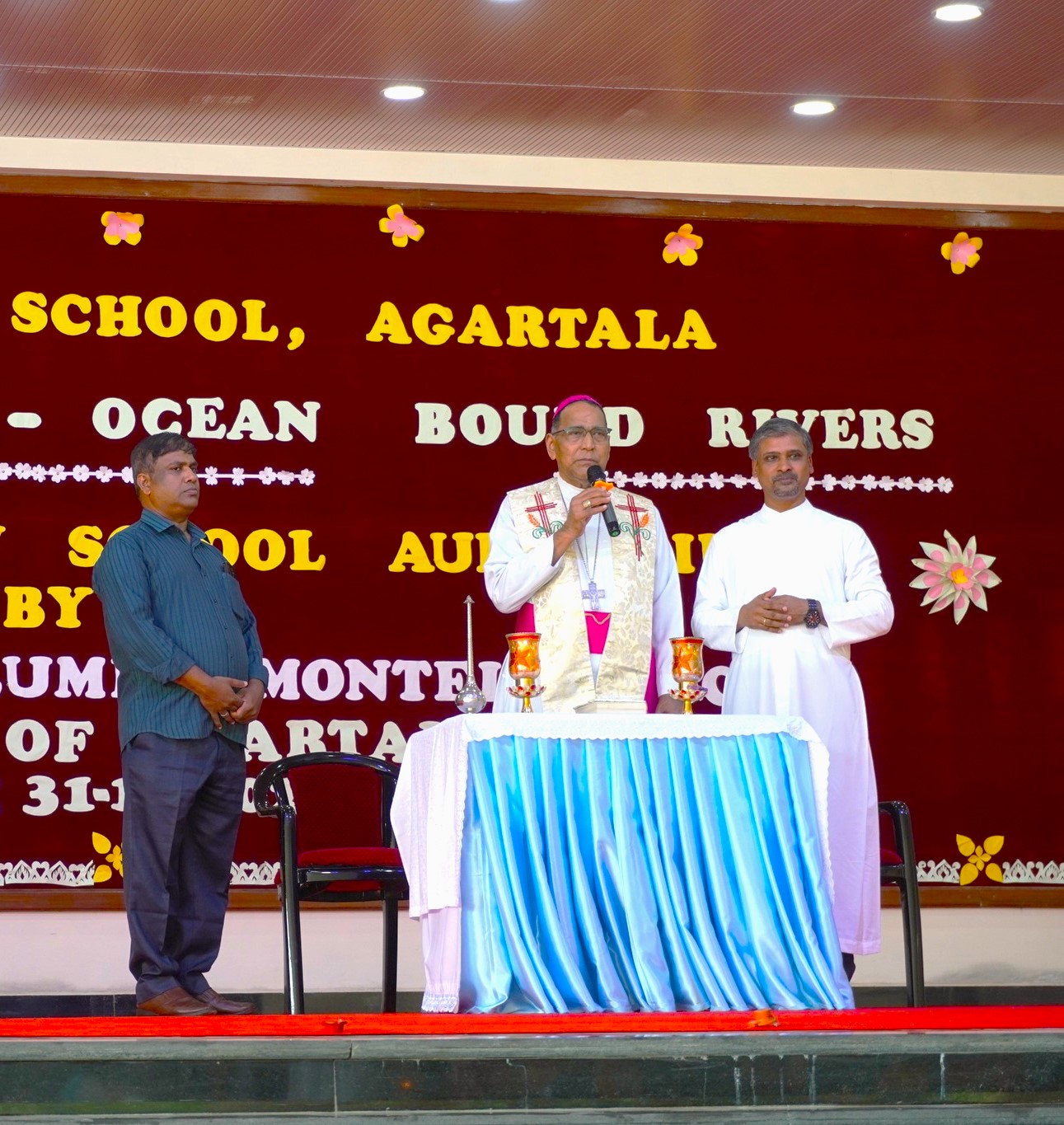 Blessing of the New Multi-purpose Auditorium 